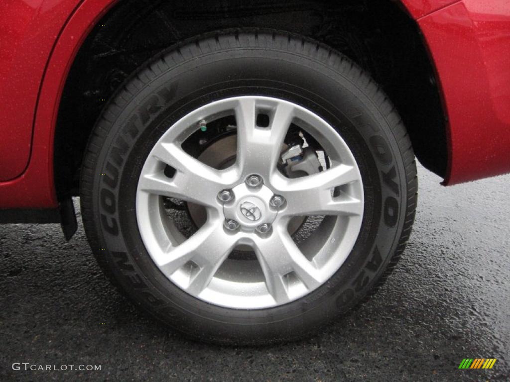 2011 RAV4 I4 - Barcelona Red Metallic / Sand Beige photo #13