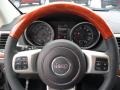 Black 2011 Jeep Grand Cherokee Overland 4x4 Steering Wheel