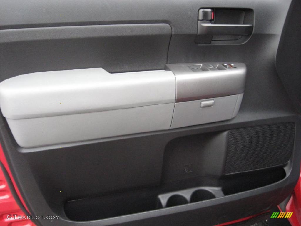 2011 Toyota Tundra TRD CrewMax 4x4 Graphite Gray Door Panel Photo #39182039