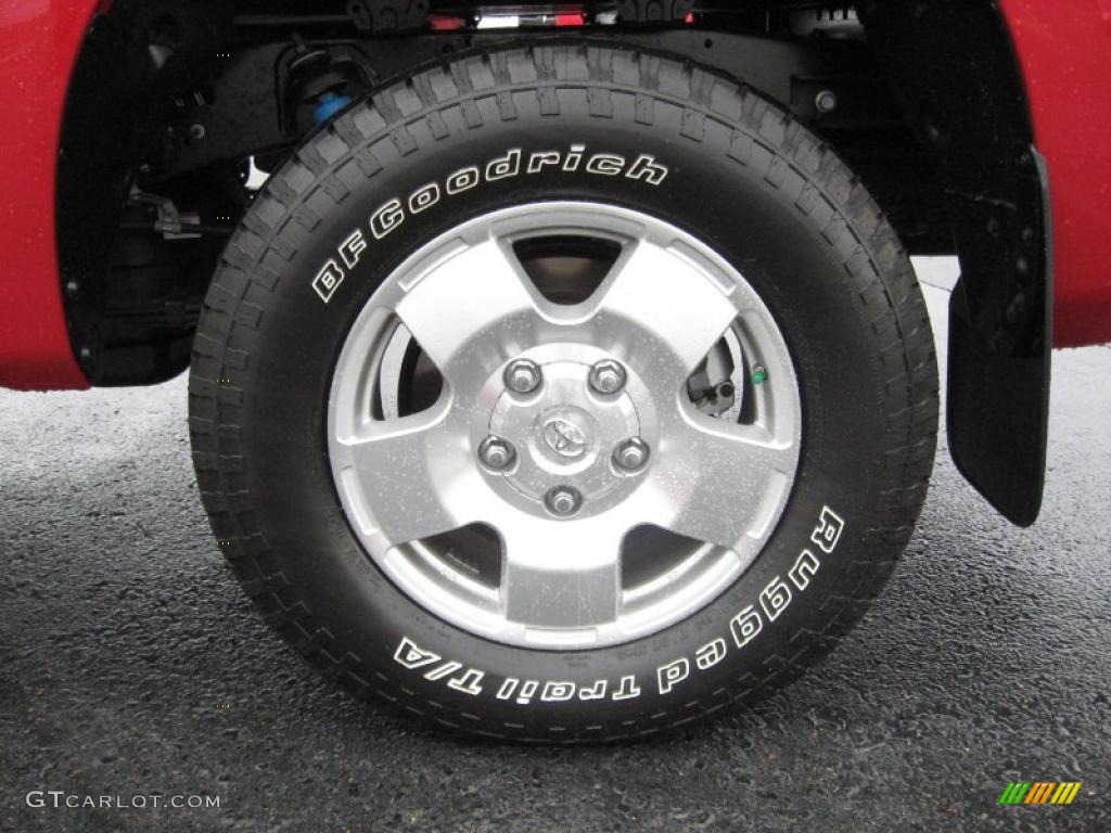 2011 Tundra TRD CrewMax 4x4 - Barcelona Red Metallic / Graphite Gray photo #13