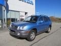 2004 Arctic Blue Hyundai Santa Fe GLS 4WD  photo #2