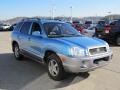 2004 Arctic Blue Hyundai Santa Fe GLS 4WD  photo #9