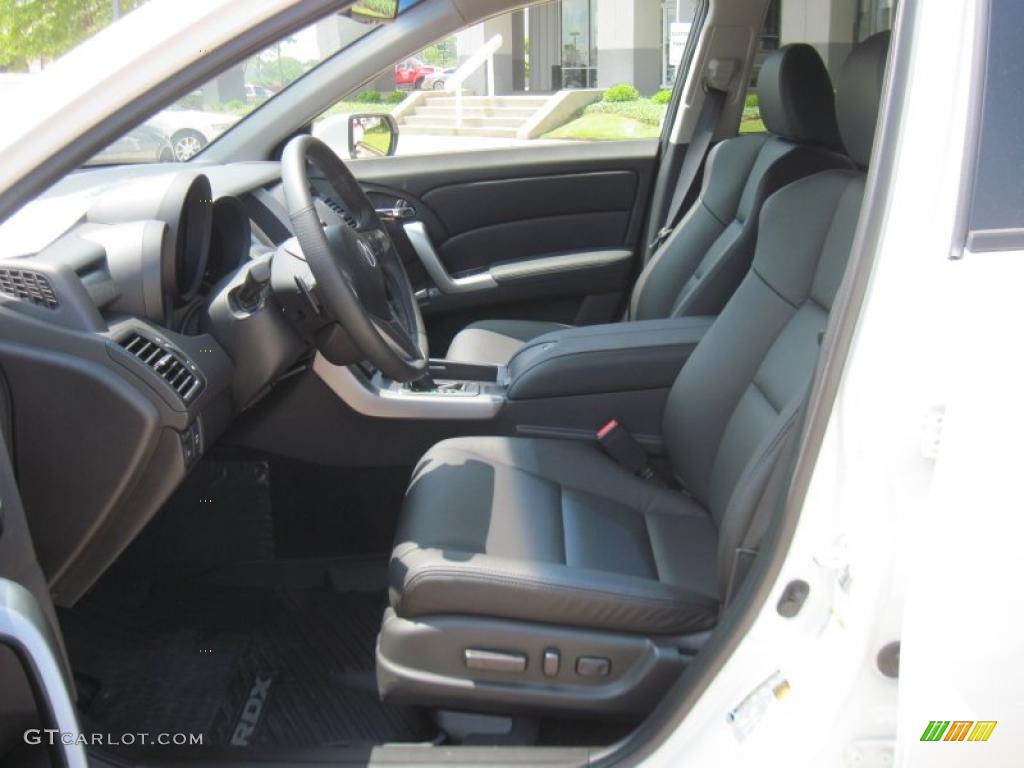 Ebony Interior 2011 Acura RDX Technology Photo #39184187