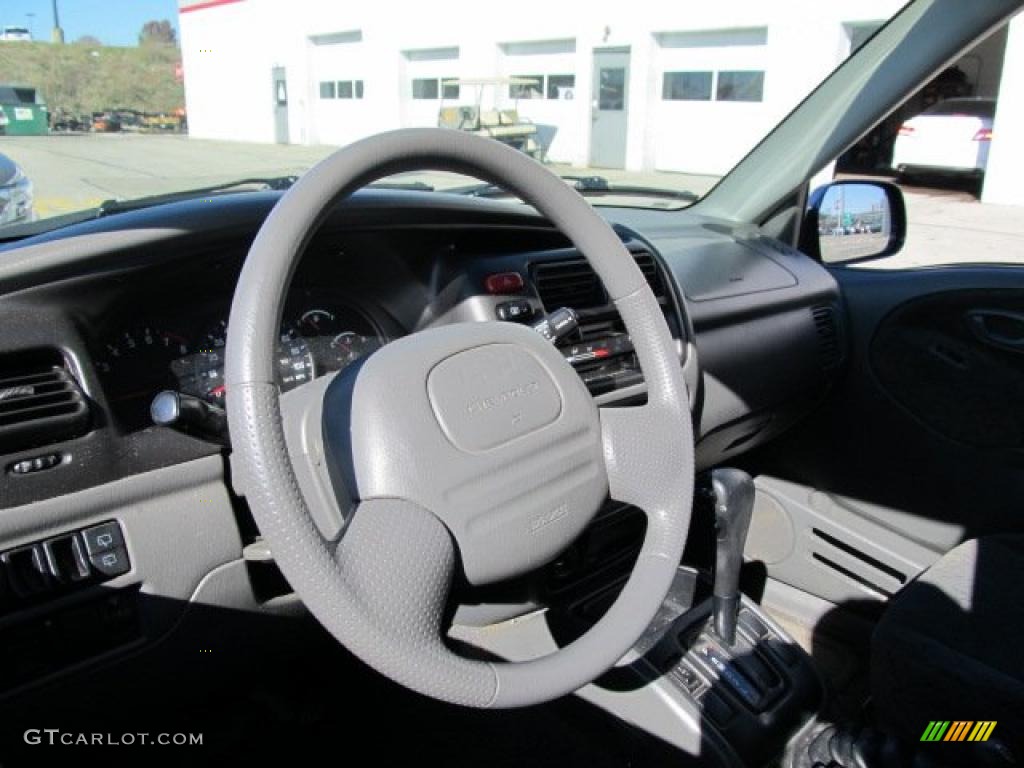 2001 Chevrolet Tracker LT Hardtop 4WD Medium Gray Steering Wheel Photo #39184579