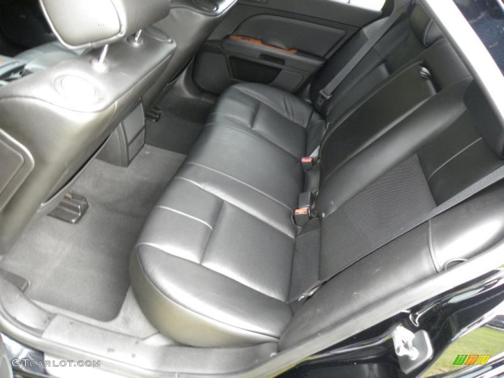 Ebony Interior 2008 Cadillac STS V8 Photo #39184887