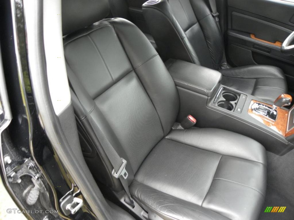 Ebony Interior 2008 Cadillac STS V8 Photo #39184919