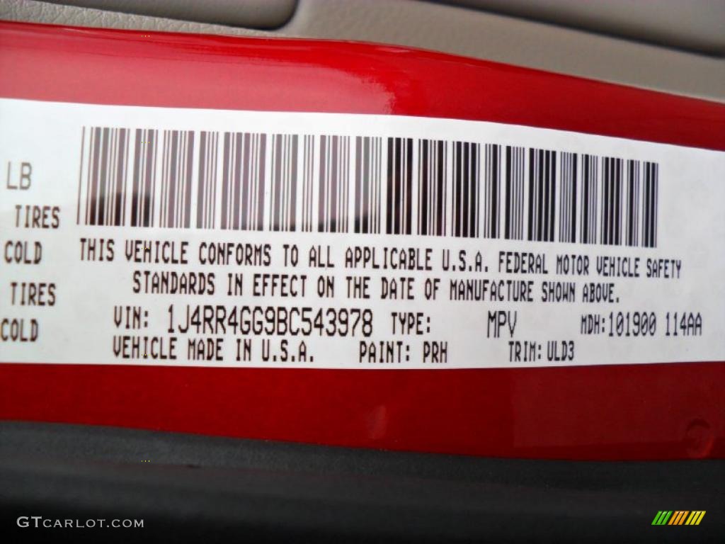 2011 Grand Cherokee Laredo X Package 4x4 - Inferno Red Crystal Pearl / Dark Graystone/Medium Graystone photo #6