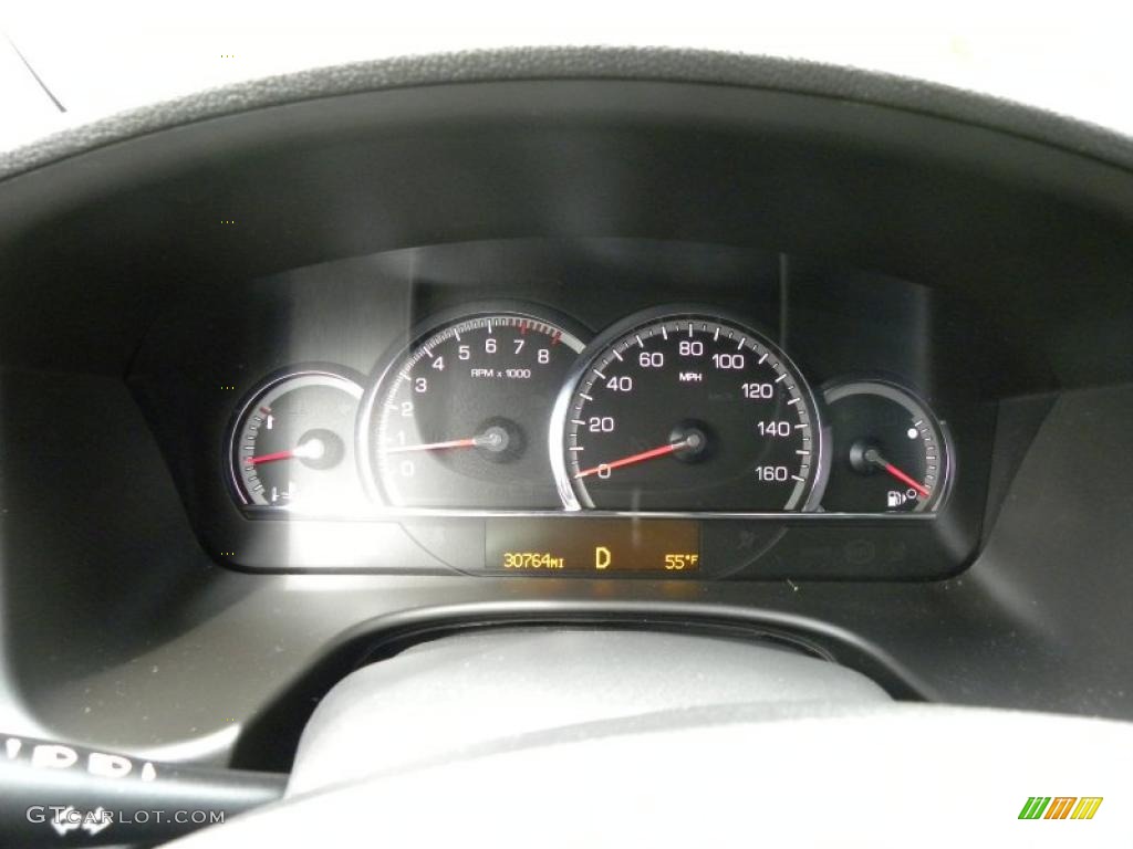 2008 Cadillac STS V8 Gauges Photo #39185171