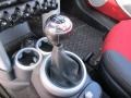 2002 Mini Cooper Tartan Red Interior Transmission Photo