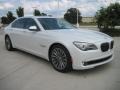Alpine White 2011 BMW 7 Series 740Li Sedan Exterior