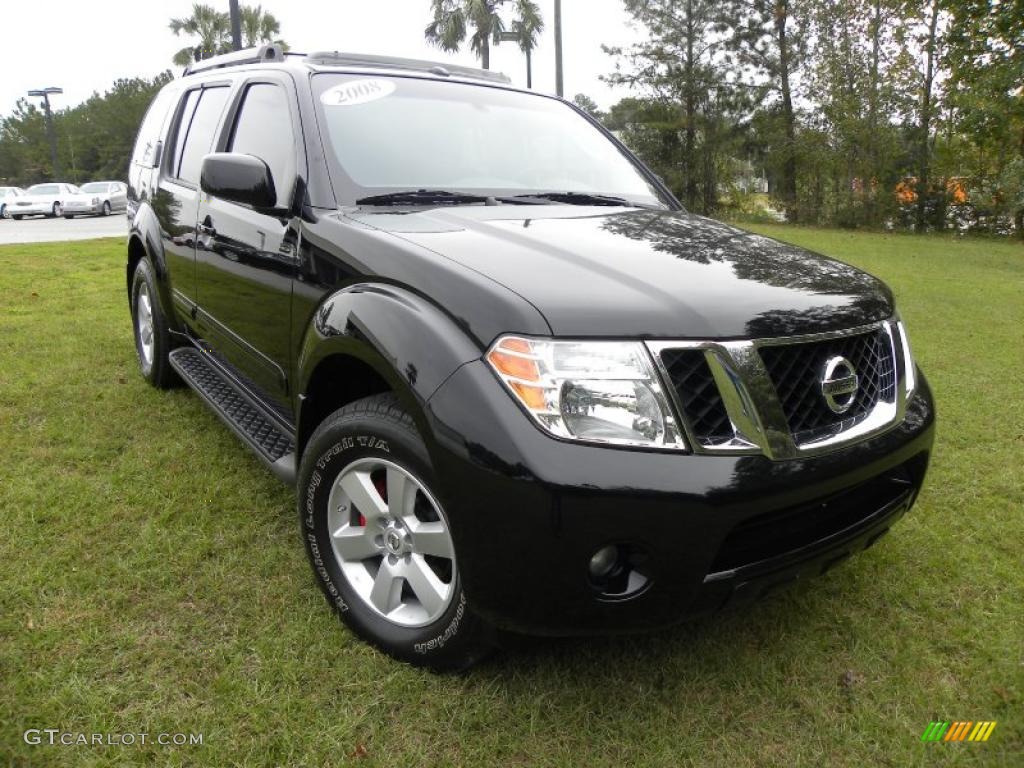 2008 Pathfinder SE - Super Black / Graphite photo #1