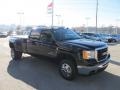 Black Onyx 2008 GMC Sierra 3500HD SLT Crew Cab 4x4 Dually Exterior