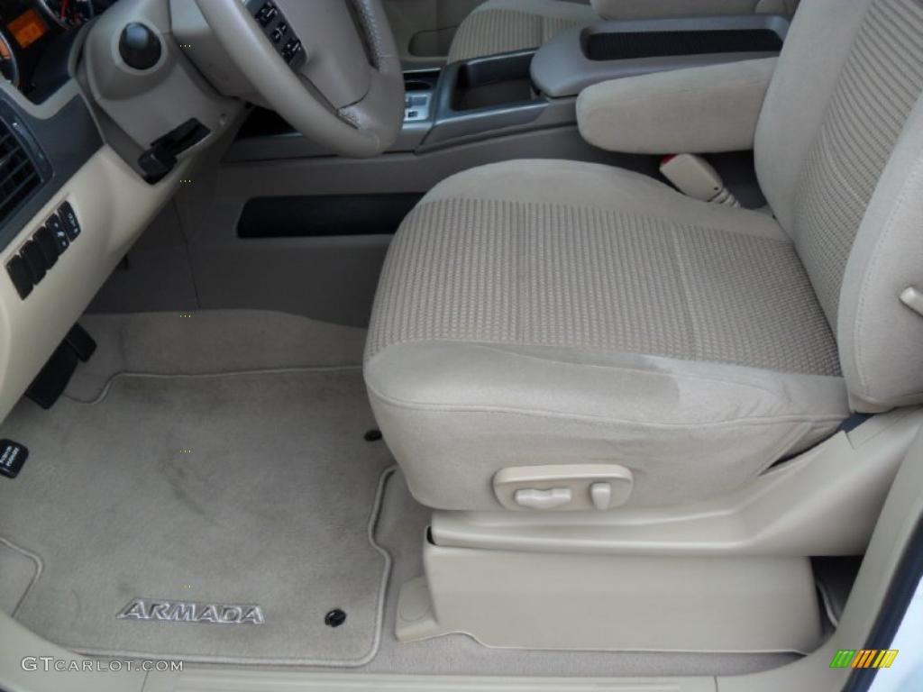 Almond Interior 2009 Nissan Armada SE Photo #39187427