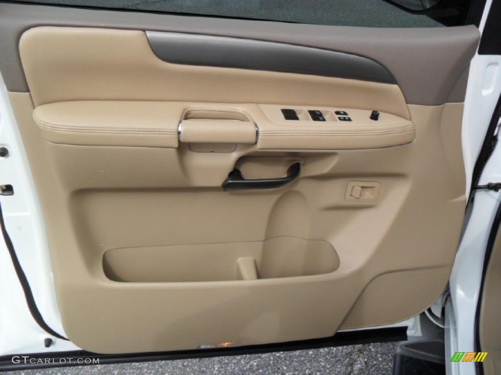 2009 Nissan Armada SE Almond Door Panel Photo #39187459