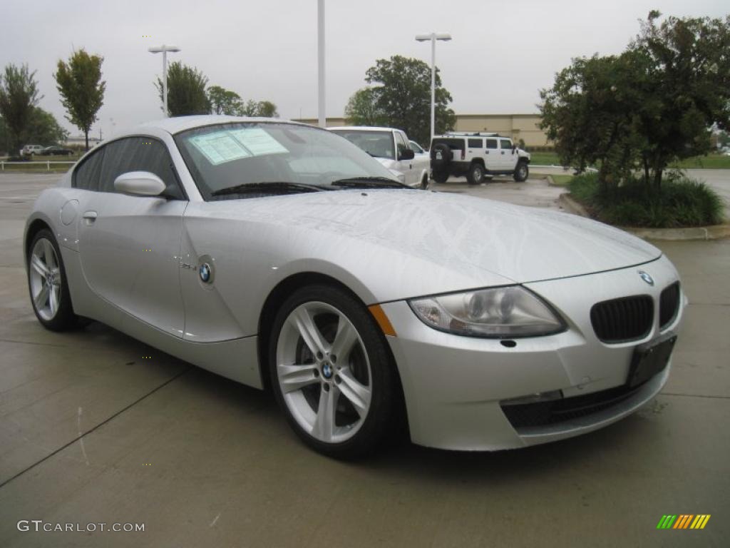 Titanium Silver Metallic 2007 BMW Z4 3.0si Coupe Exterior Photo #39187603