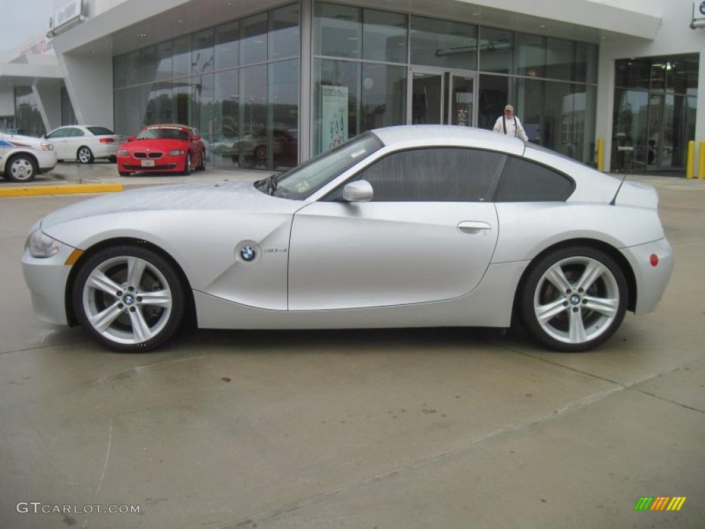 Titanium Silver Metallic 2007 BMW Z4 3.0si Coupe Exterior Photo #39187619