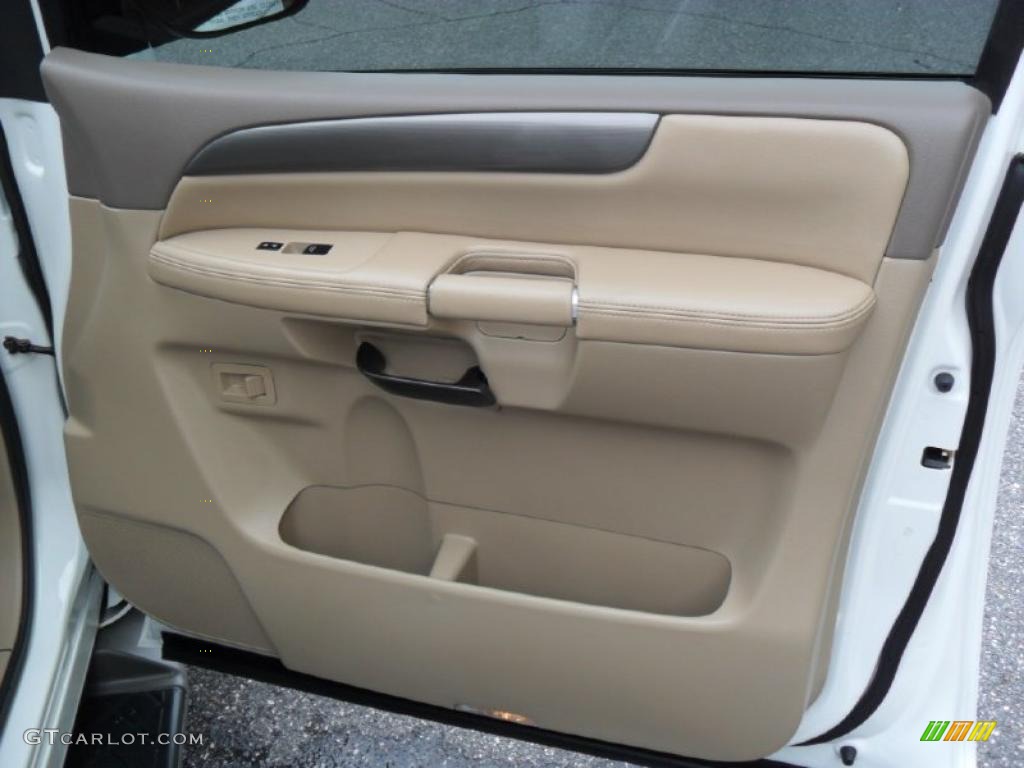2009 Nissan Armada SE Almond Door Panel Photo #39187699