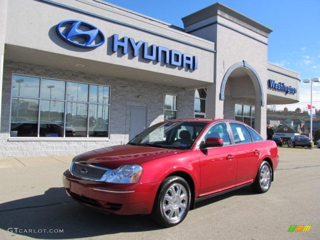 Redfire Metallic Ford Five Hundred