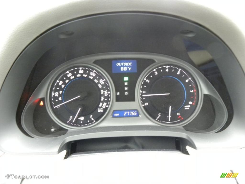 2009 Lexus IS 250 Gauges Photo #39188295