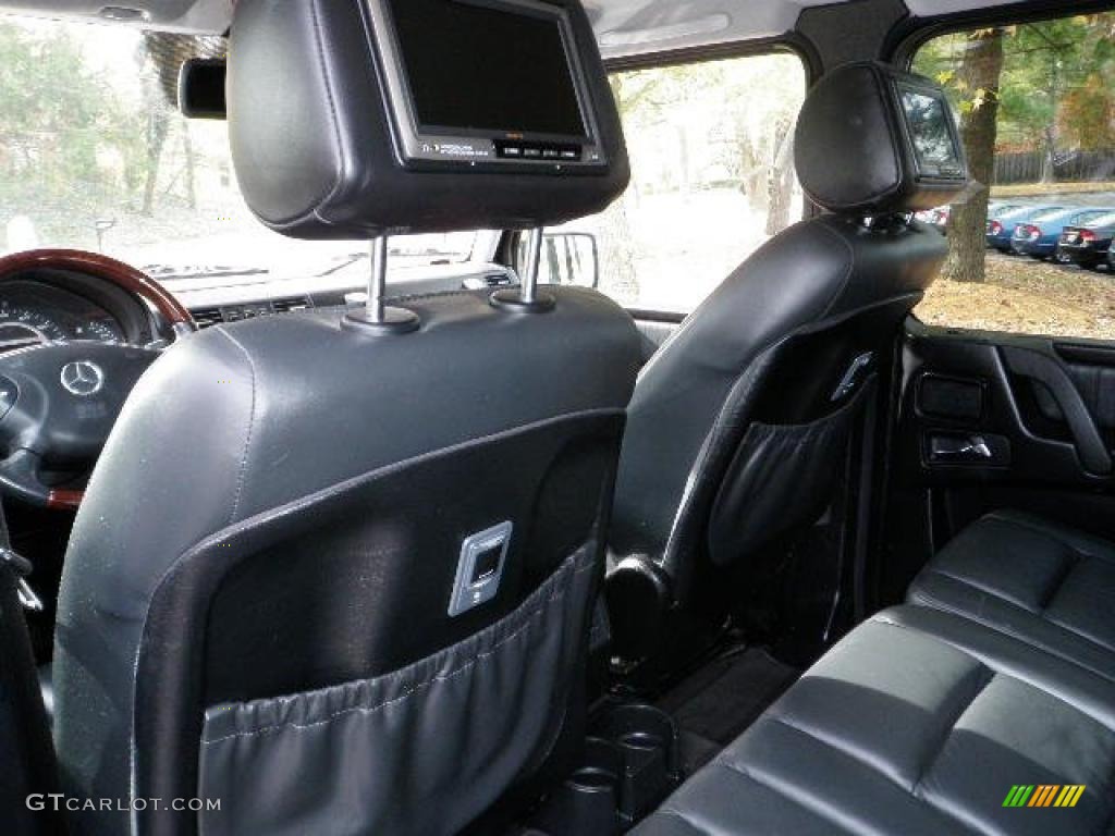 Charcoal Interior 2003 Mercedes-Benz G 55 AMG Photo #39188463