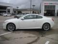 Ivory Pearl White 2008 Infiniti G 37 S Sport Coupe Exterior