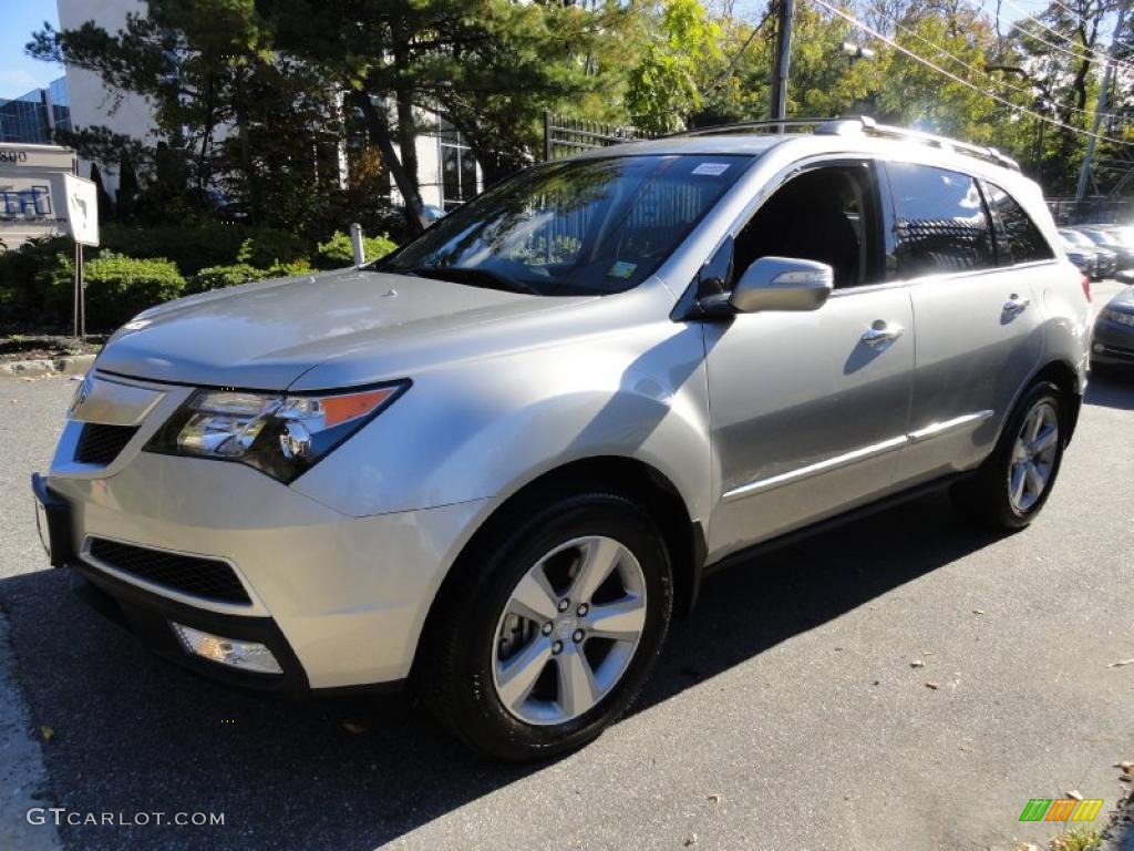 Palladium Metallic 2010 Acura MDX Standard MDX Model Exterior Photo #39188499