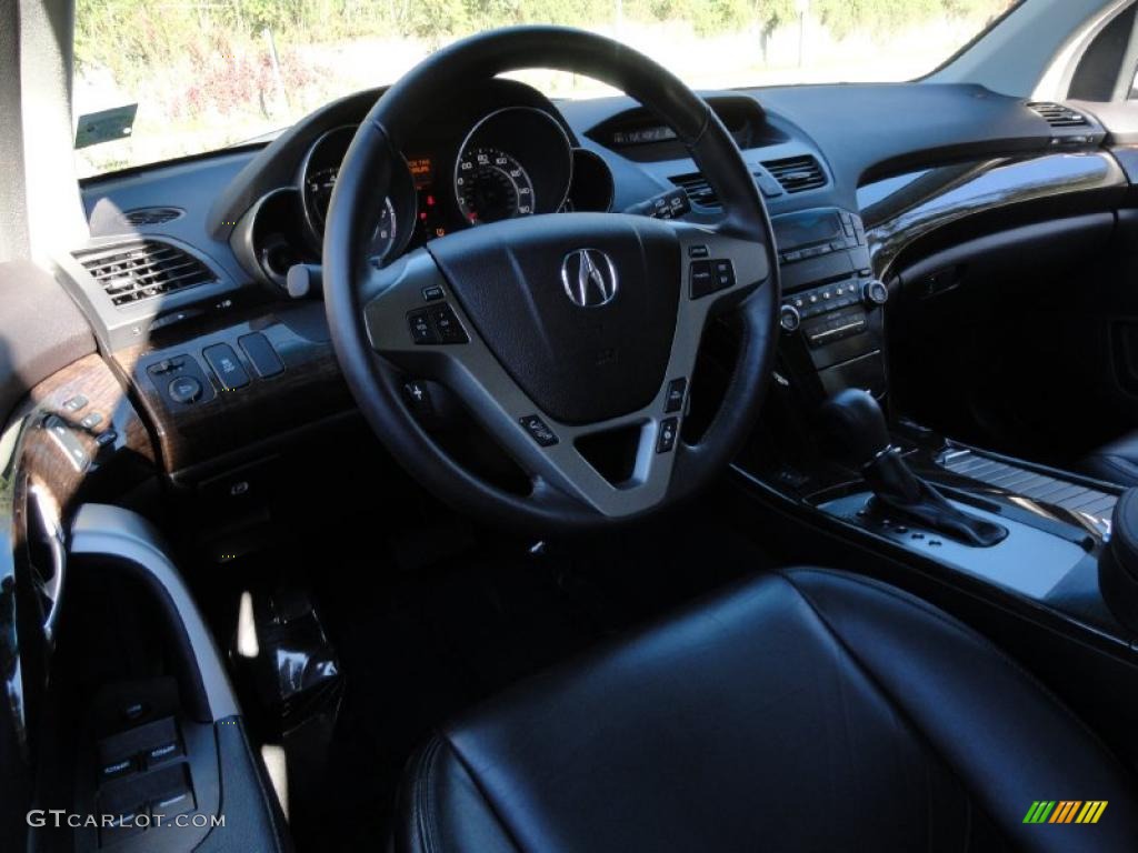 Ebony Interior 2010 Acura MDX Standard MDX Model Photo #39188591