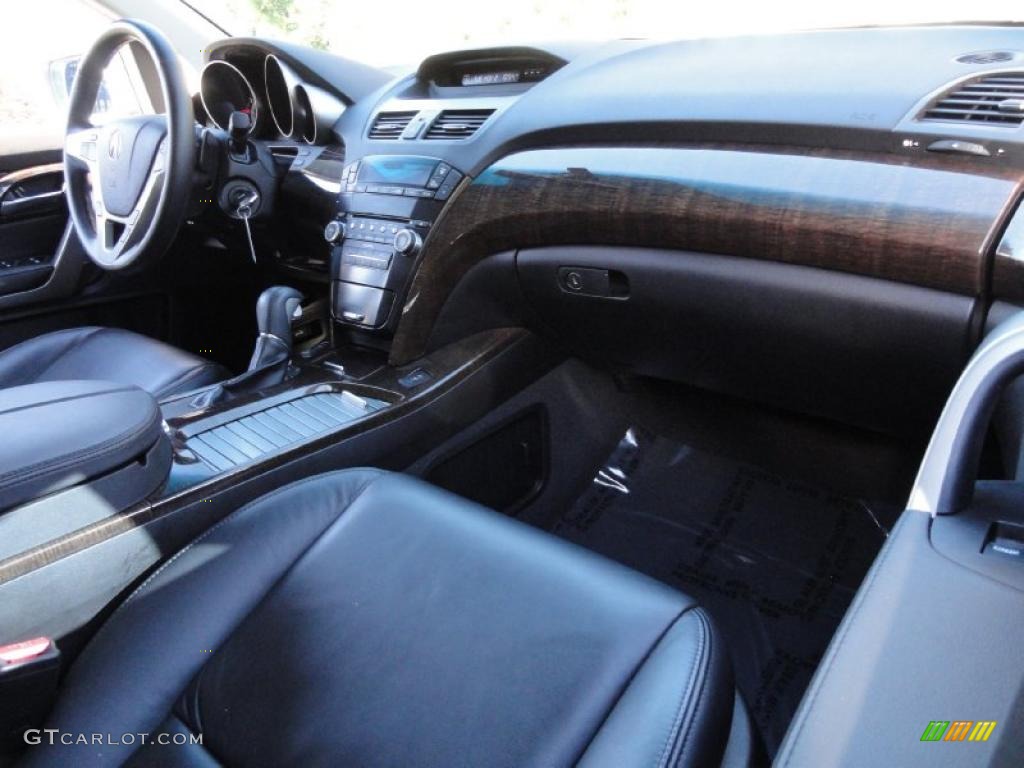 2010 Acura MDX Standard MDX Model Ebony Dashboard Photo #39188607