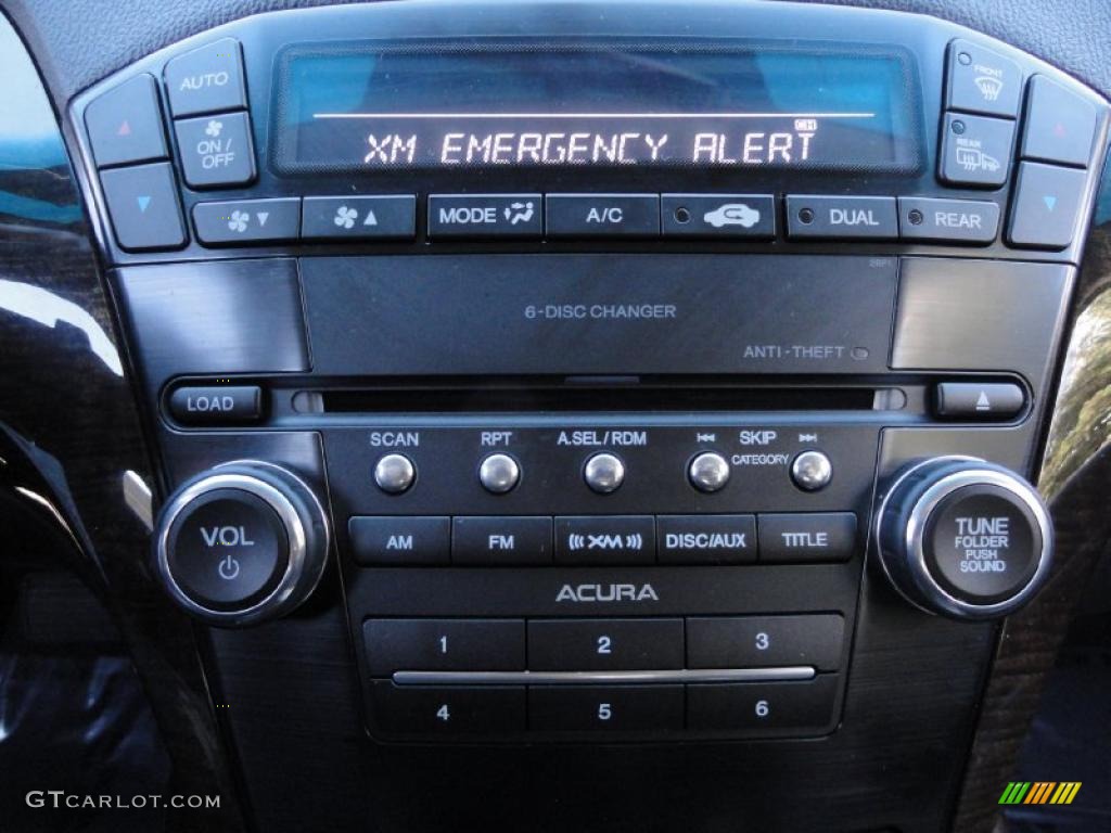 2010 Acura MDX Standard MDX Model Controls Photo #39188635