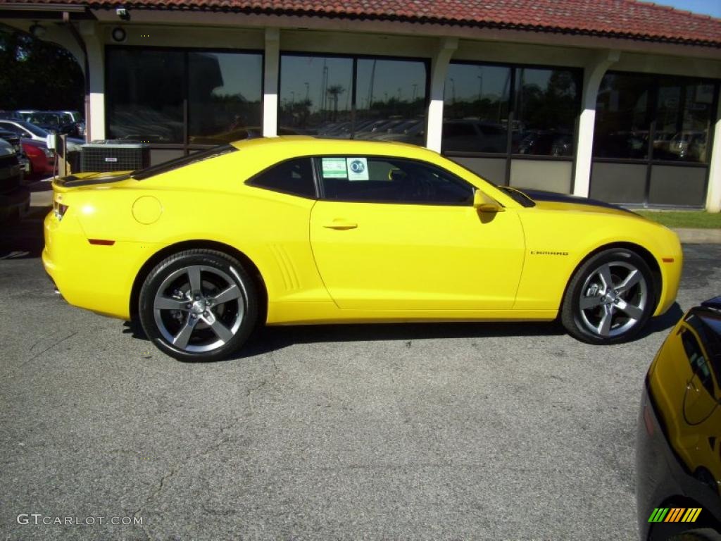 Rally Yellow 2011 Chevrolet Camaro LT/RS Coupe Exterior Photo #39188783