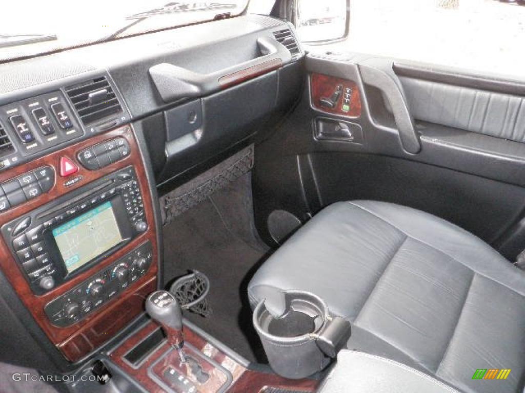 Charcoal Interior 2003 Mercedes-Benz G 55 AMG Photo #39188787