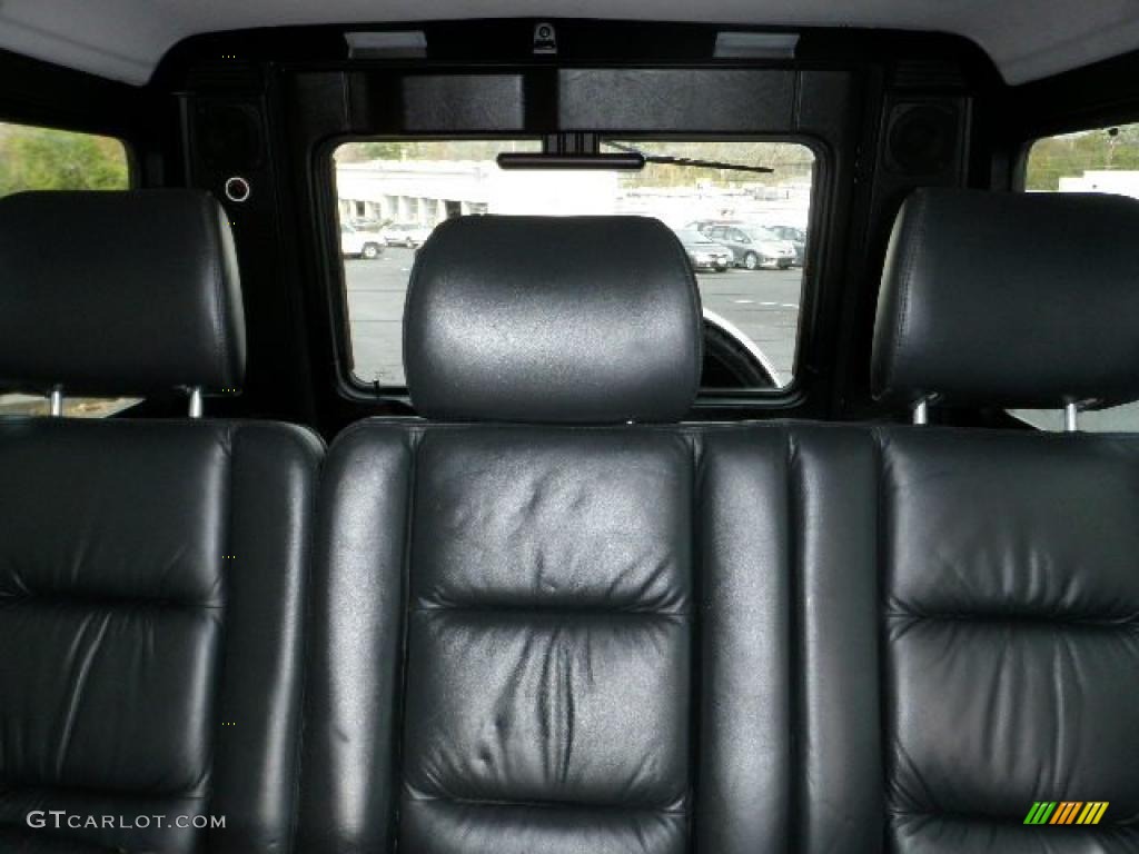 Charcoal Interior 2003 Mercedes-Benz G 55 AMG Photo #39188803