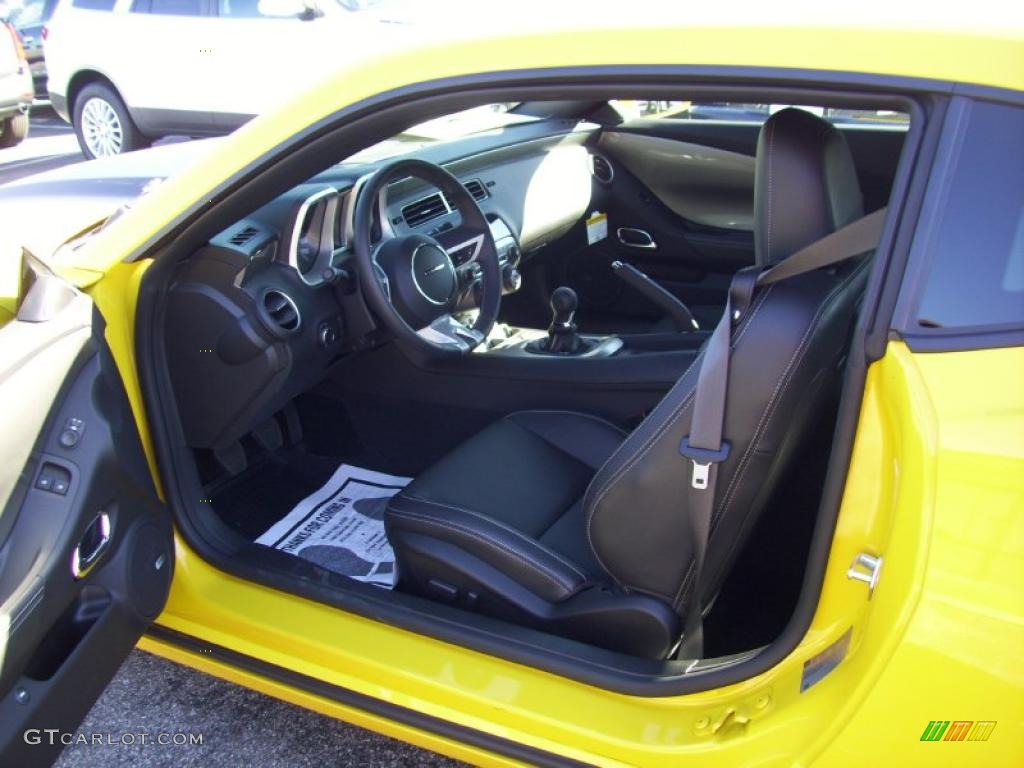 Black Interior 2011 Chevrolet Camaro LT/RS Coupe Photo #39188819