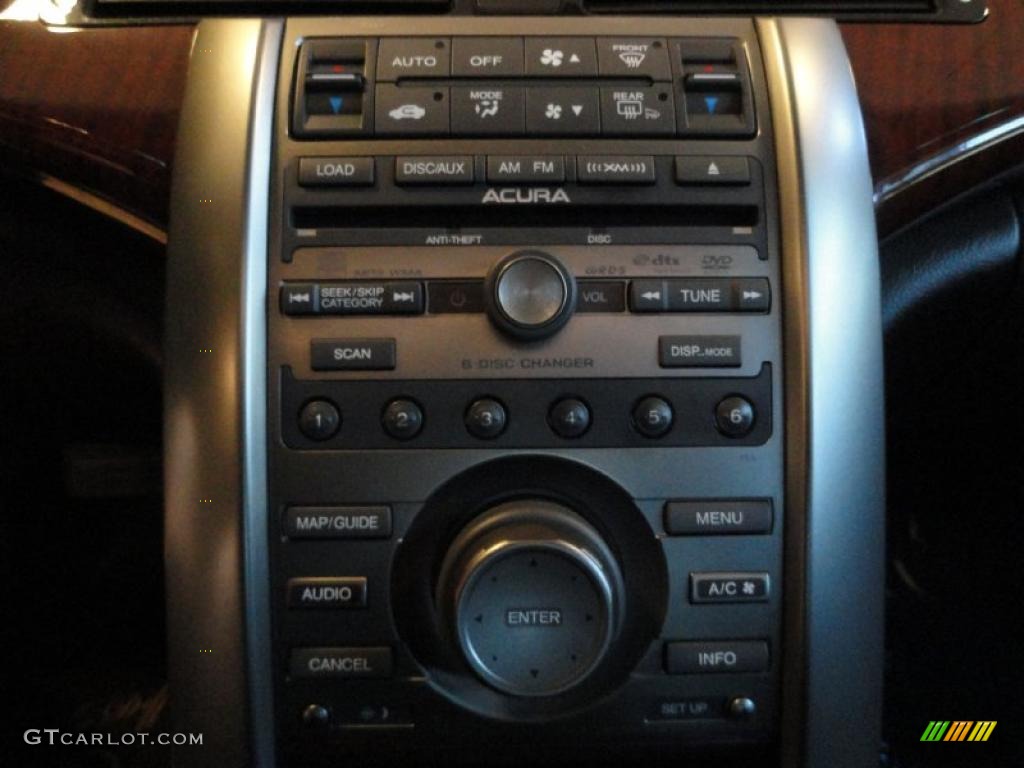 2009 Acura RL 3.7 AWD Sedan Controls Photo #39188915