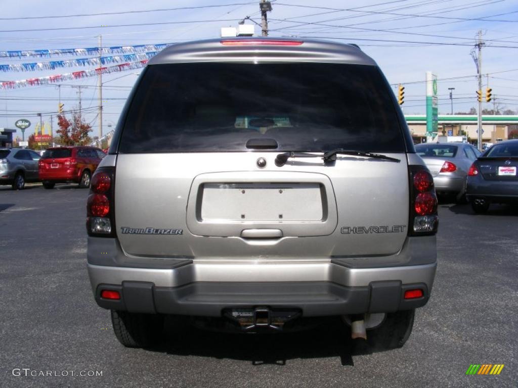 2002 TrailBlazer EXT LT 4x4 - Light Pewter Metallic / Dark Pewter photo #4