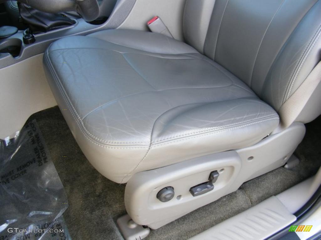 2002 TrailBlazer EXT LT 4x4 - Light Pewter Metallic / Dark Pewter photo #10