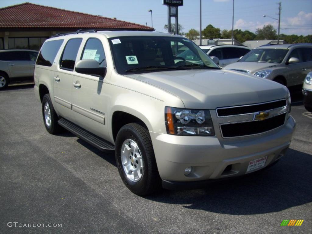 Gold Mist Metallic 2011 Chevrolet Suburban LT Exterior Photo #39190295