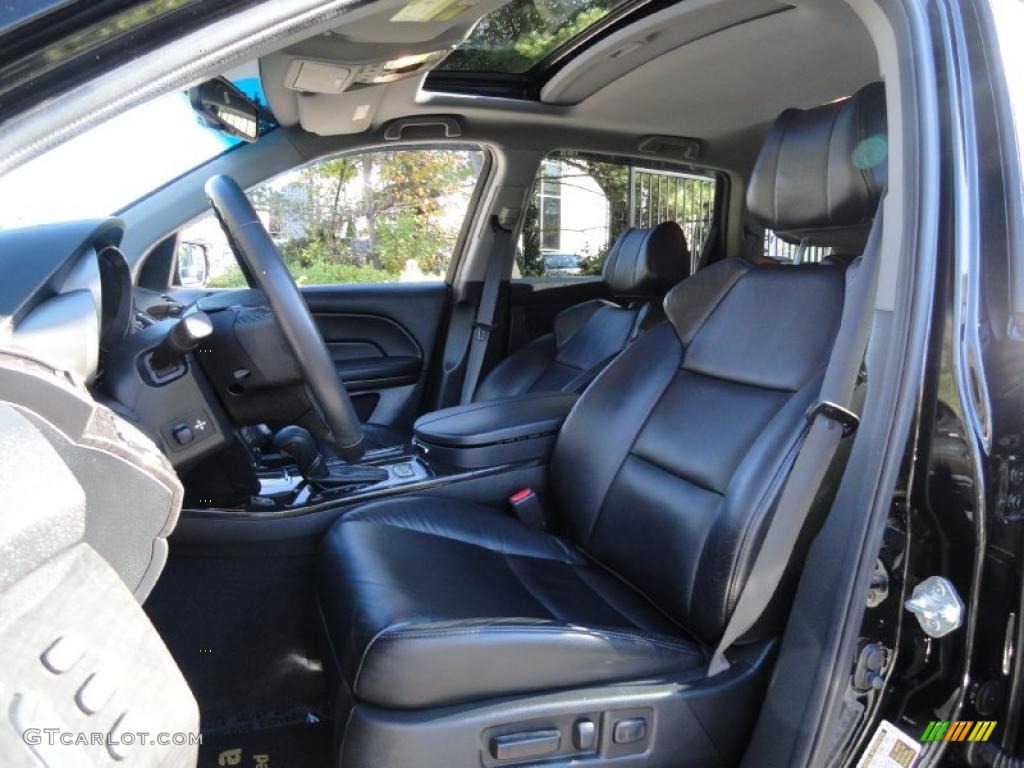 Ebony Interior 2008 Acura MDX Technology Photo #39190467