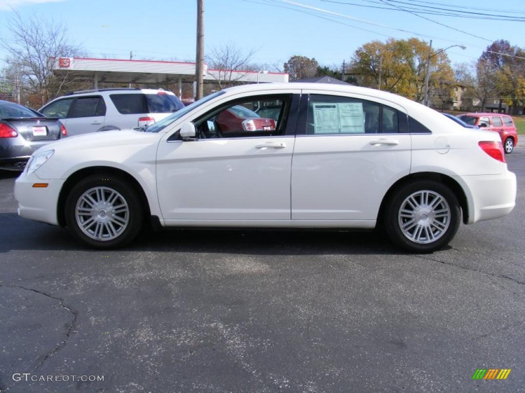 Stone White 2009 Chrysler Sebring Touring Sedan Exterior Photo #39190707