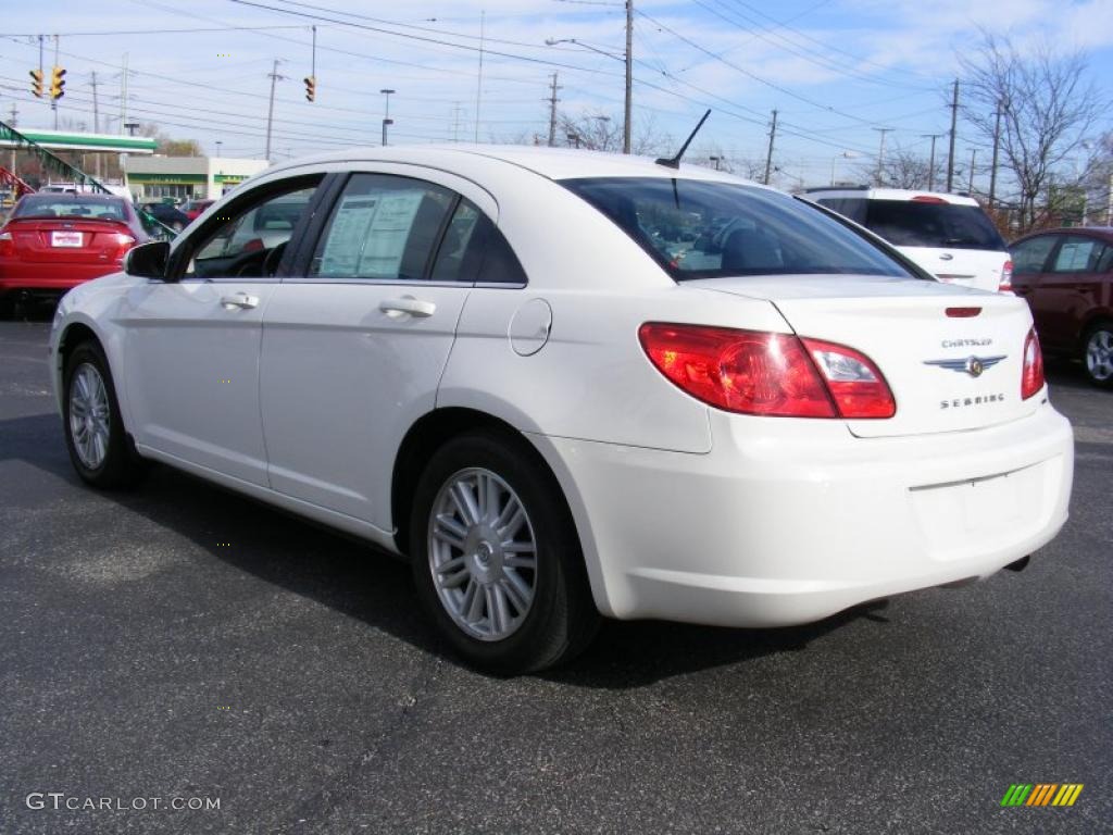 Stone White 2009 Chrysler Sebring Touring Sedan Exterior Photo #39190723