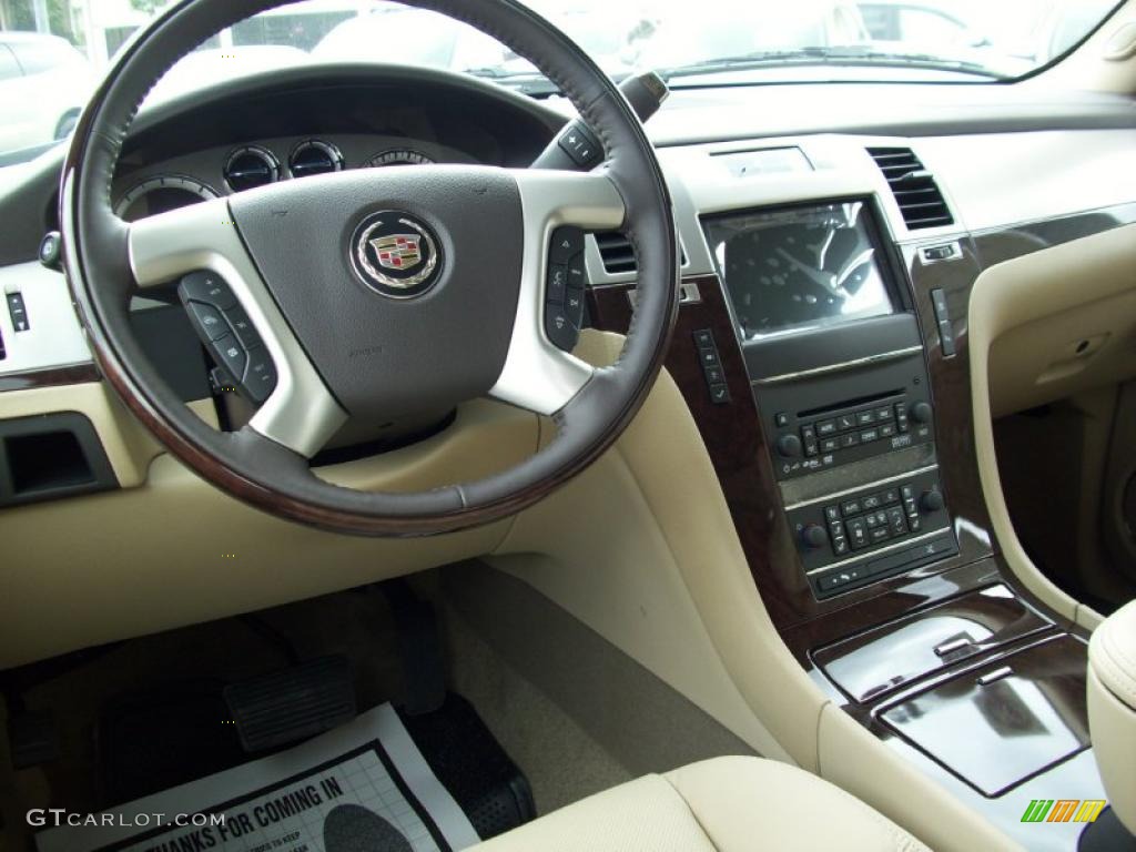 2011 Cadillac Escalade ESV Premium Cashmere/Cocoa Dashboard Photo #39190859
