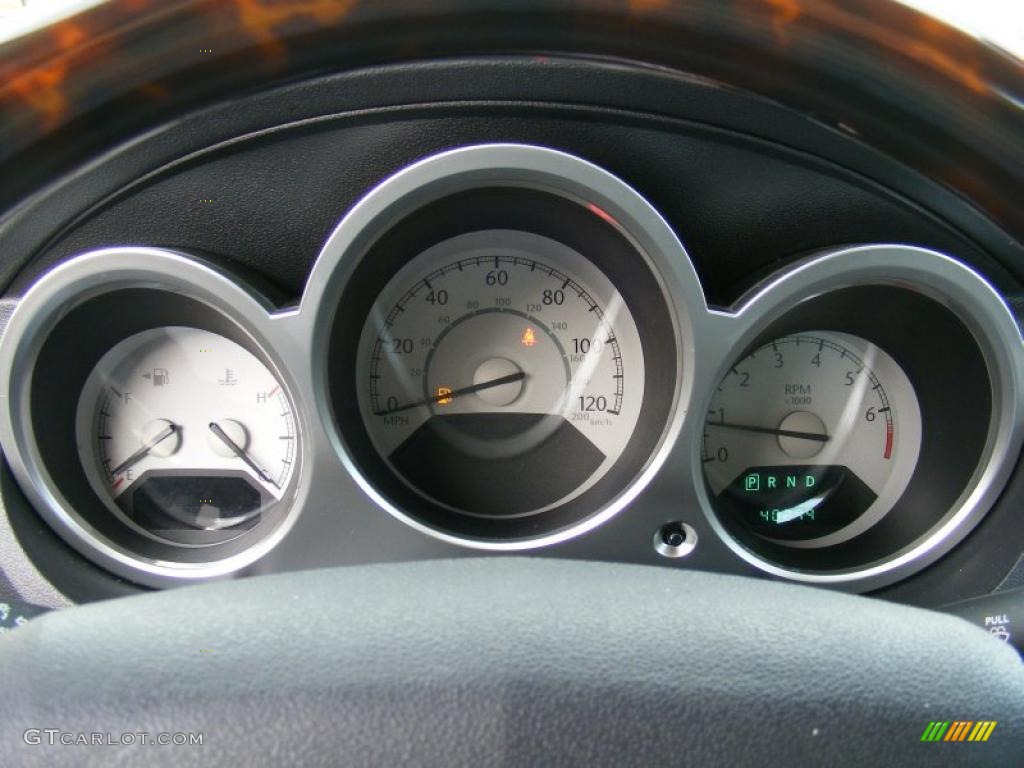 2009 Chrysler Sebring Touring Sedan Gauges Photo #39190943