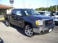 Storm Gray Metallic 2011 GMC Sierra 1500 SLE Crew Cab Exterior