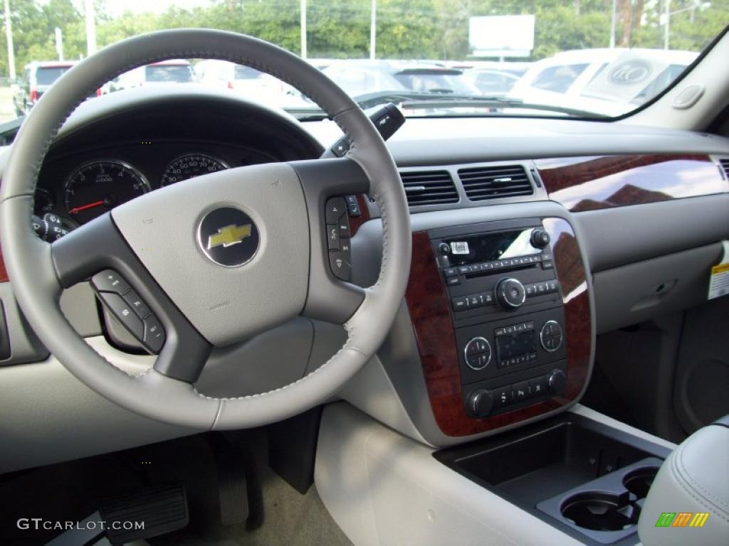 2011 Chevrolet Silverado 1500 LTZ Crew Cab 4x4 Light Titanium/Dark Titanium Dashboard Photo #39191819