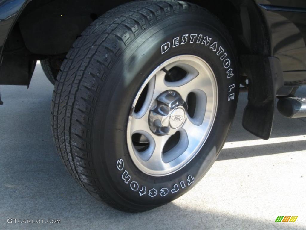 2001 Ranger Edge SuperCab 4x4 - Black Clearcoat / Dark Graphite photo #11