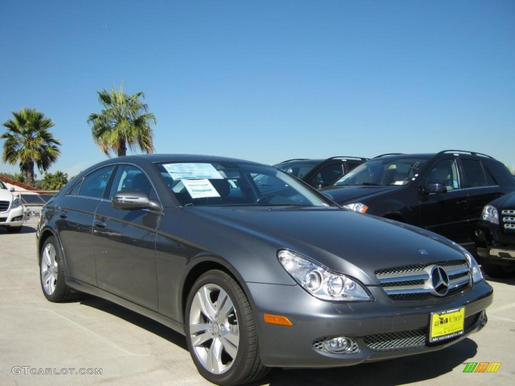 Flint Grey Metallic 2010 Mercedes-Benz CLS 550 Exterior Photo #39192715