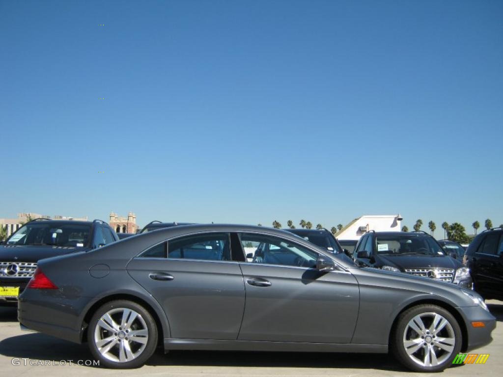 Flint Grey Metallic 2010 Mercedes-Benz CLS 550 Exterior Photo #39192727