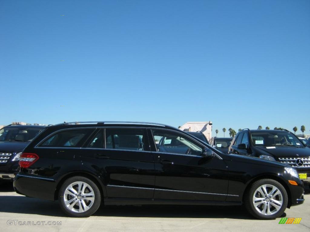 Black 2011 Mercedes-Benz E 350 4Matic Wagon Exterior Photo #39192903