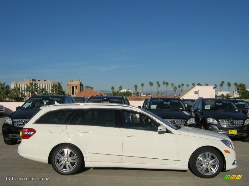 Arctic White 2011 Mercedes-Benz E 350 4Matic Wagon Exterior Photo #39192991