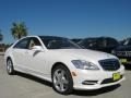 Diamond White Metallic 2011 Mercedes-Benz S 550 Sedan Exterior